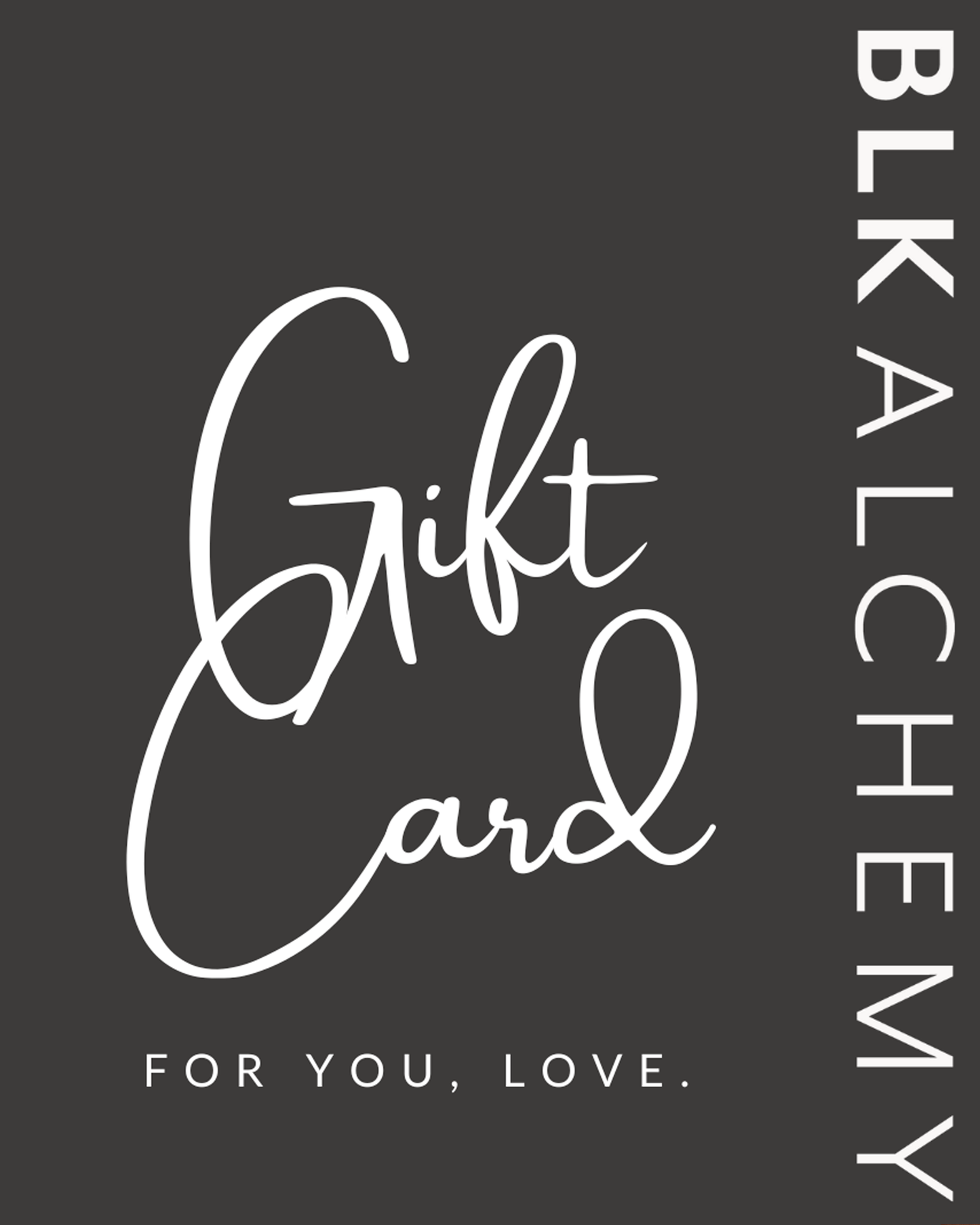 $50 or $100 E-GIFT CARDS
